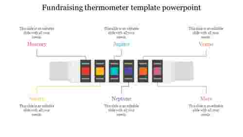 free fundraising thermometer template powerpoint